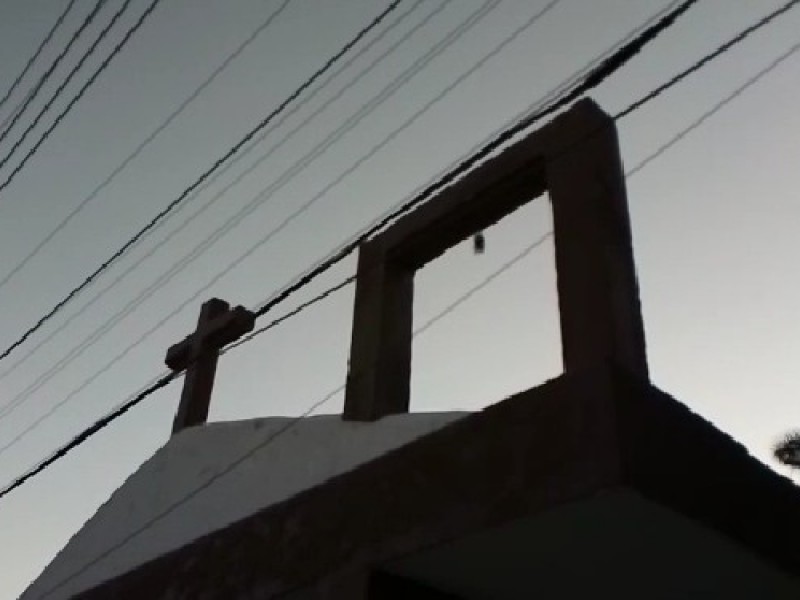 Roban campana de iglesia en Veracruz