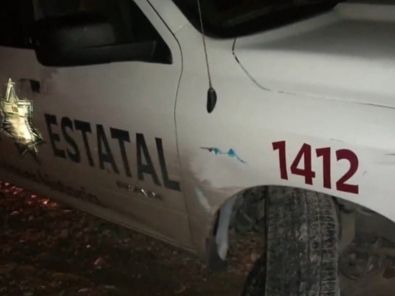 Roban patrulla de Policía Estatal y la abandonan en Tecali