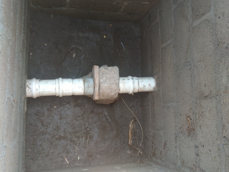 Roban válvula del Servicio de Agua Potable en Juchitán