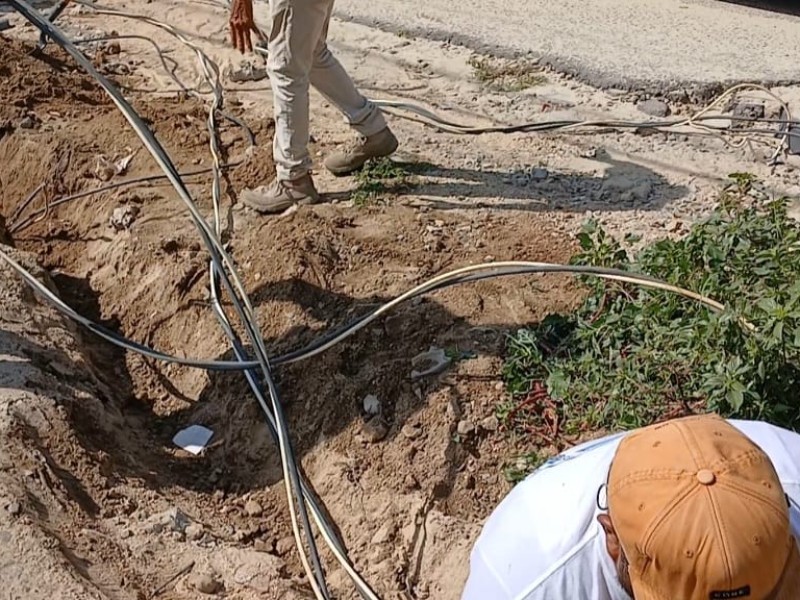 A la baja el robo de cableado eléctrico de luminarias