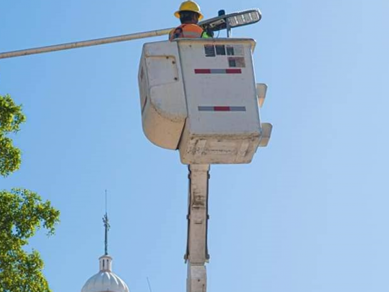 Robo de cableado una práctica que daña el alumbrado público