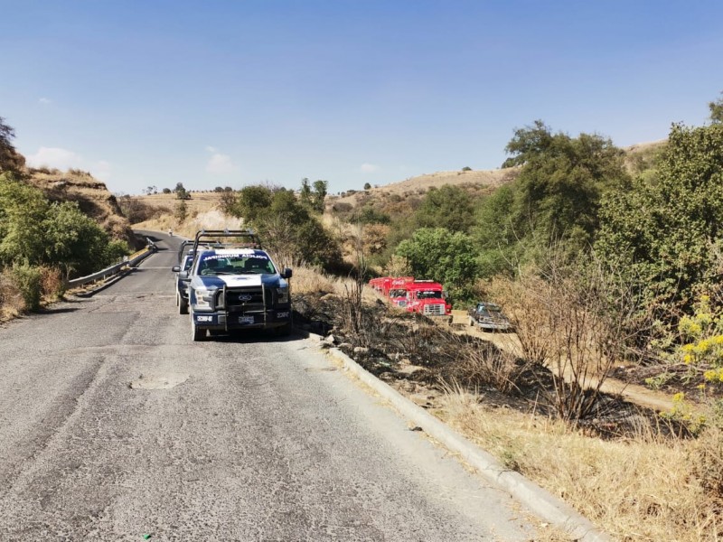 Robo de camión termina en balacera