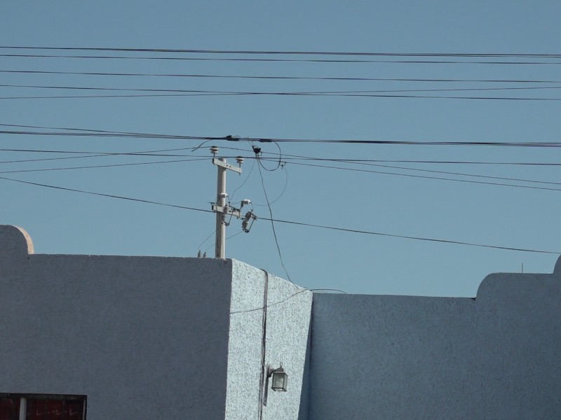 Robo de energía eléctrica con 
