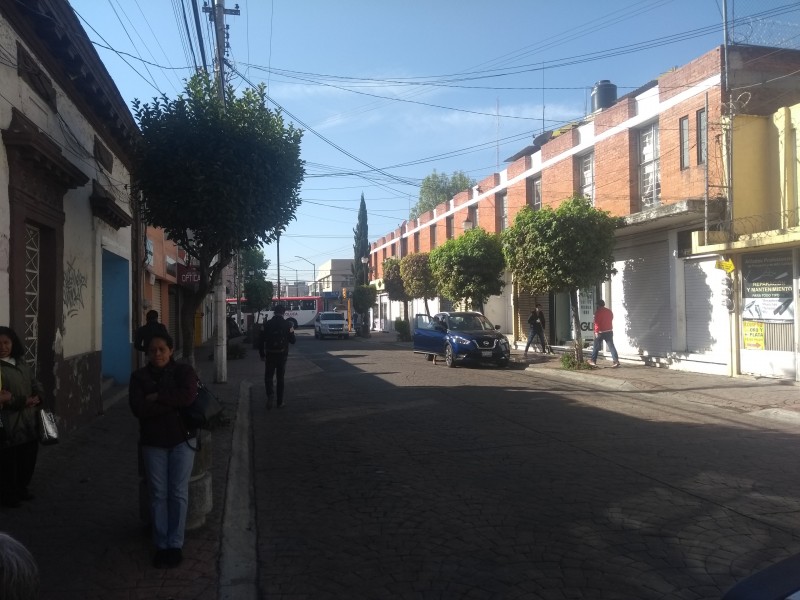 Robos, asaltos en pleno centro histórico de Toluca