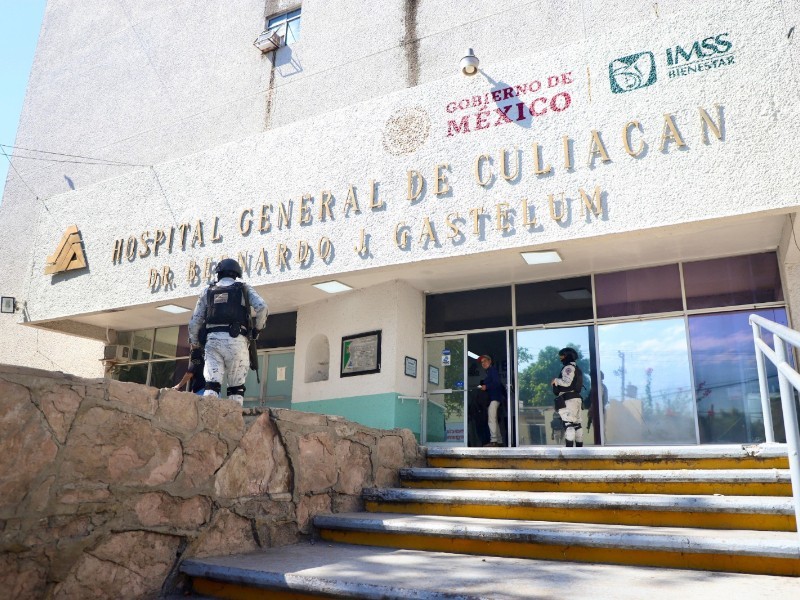 Rocha considera habilitar el viejo Hospital General de Culiacán para atender baleados