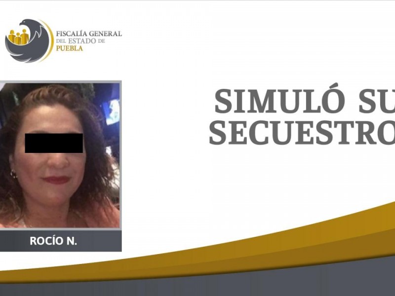 Rocío simuló su secuestro porque necesitaba dinero en Zacatlán