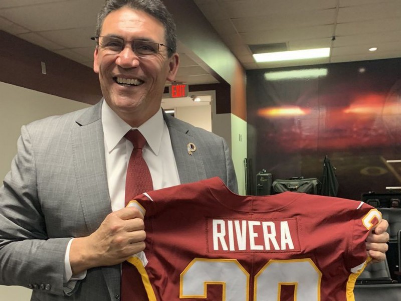 Ron Rivera diagnosticado con cáncer