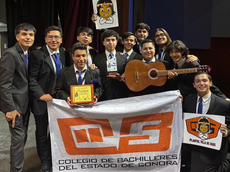 Rondalla del Cobach gana primer lugar nacional 2025