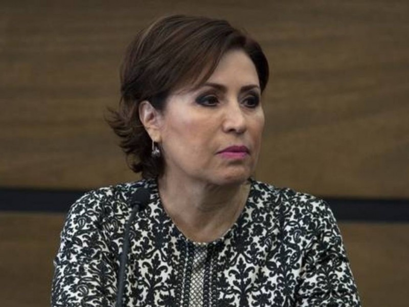 Rosario Robles comparece en el reclusorio Sur