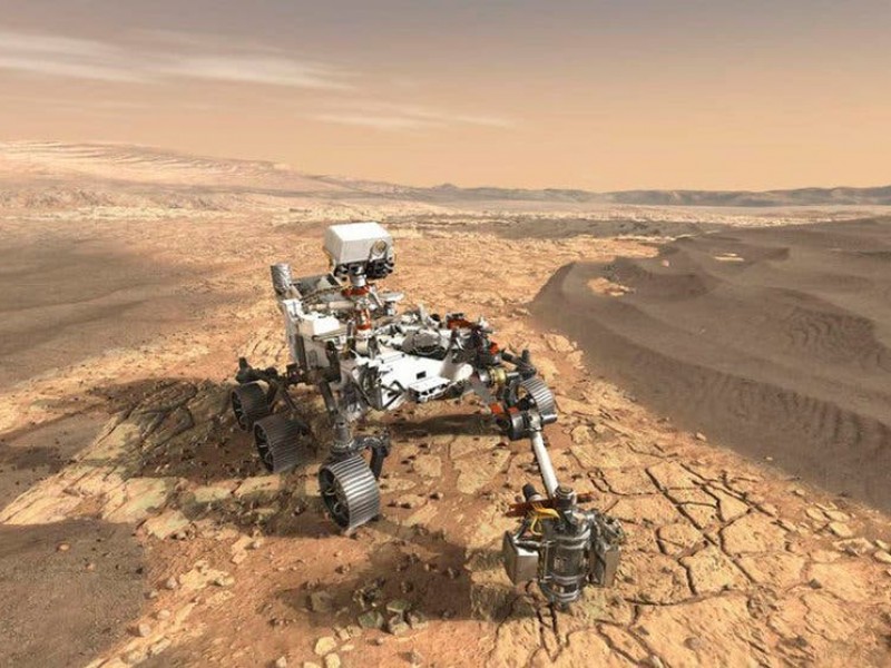 Róver Curiosity sorprende con bella “postal” de Marte