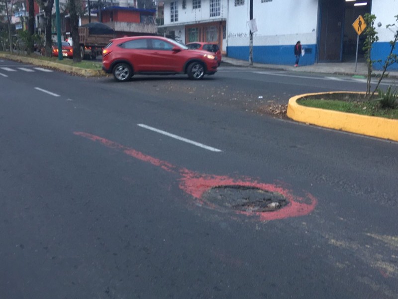 Ruiz Cortines sigue llena de baches