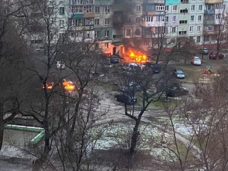 Rusia ataca la ciudad ucraniana de Mariúpol
