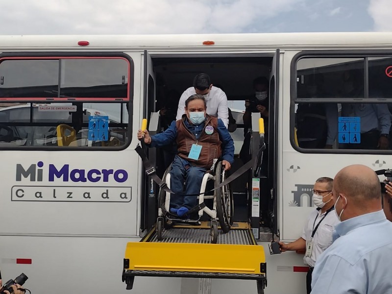 Rutas alimentadoras de Macrobús estrenan unidades