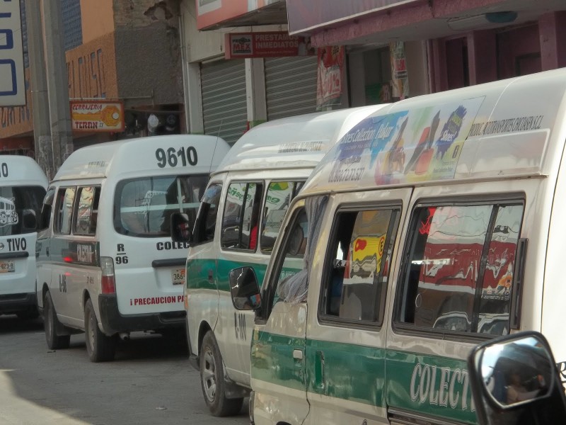 Rutas de transporte recortan horarios