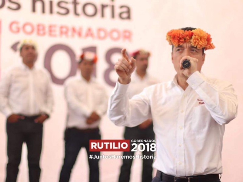 Rutilio Escandón primer lugar de la contienda electoral