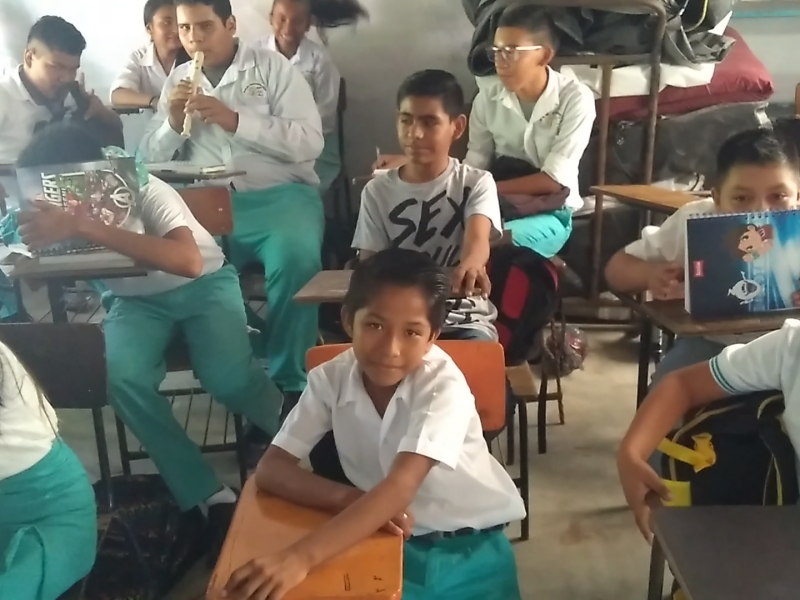 S-59 inicia ciclo escolar en Salina Cruz