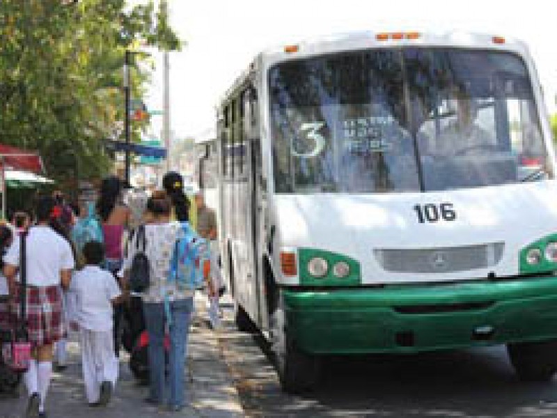 Sacan de circulación  rutas en Colima Villa de Alvarez