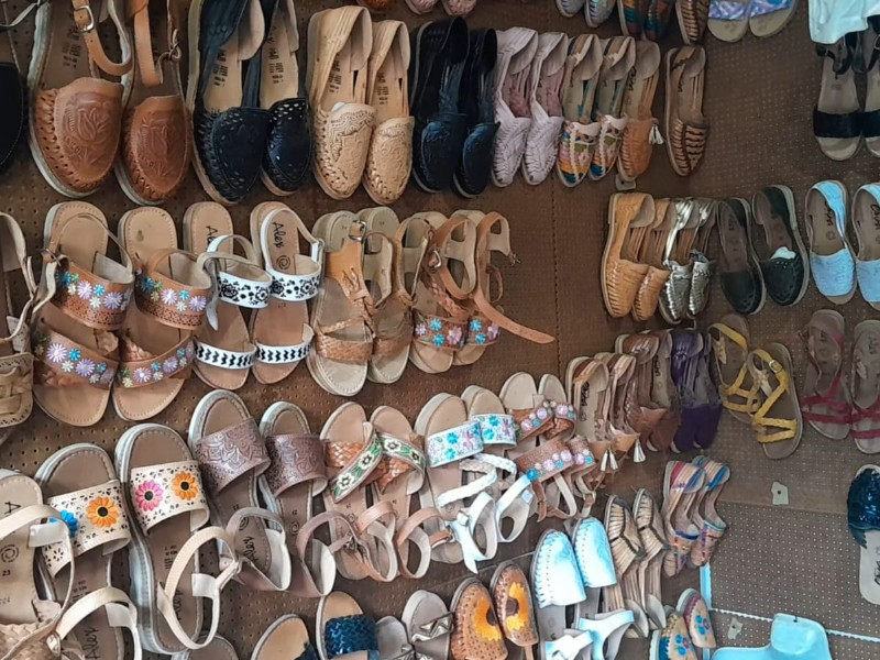 Sahuayenses no compran huarache