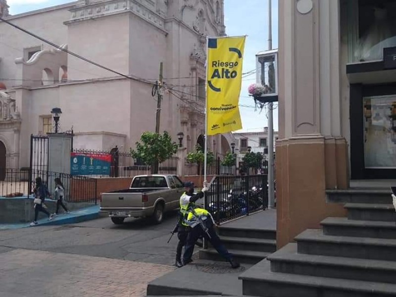 Sahuayo en bandera amarilla sin implementar nuevas medidas sanitarias