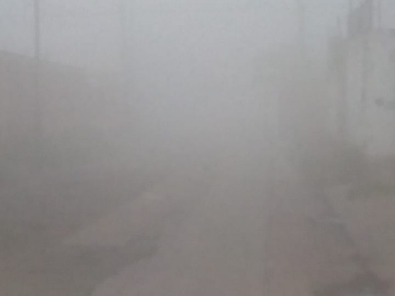 Salamanca amanece entre banco de neblina