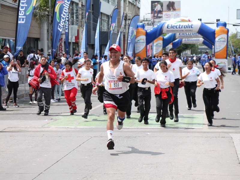 Saldo blanco durante el Querétaro Maratón 2023