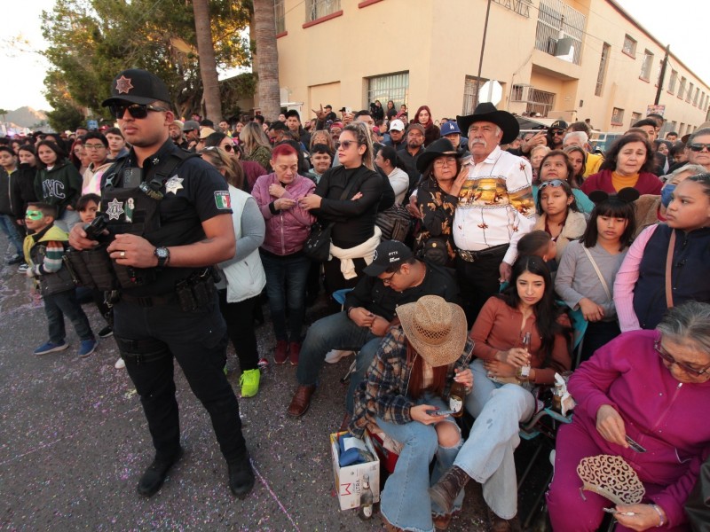 Saldo blanco en Carnaval Guaymas 2024 