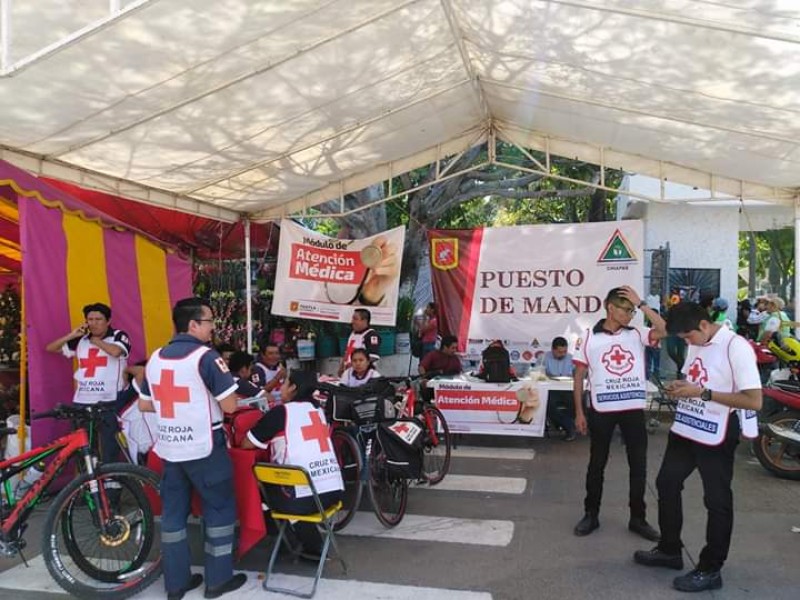 Saldo blanco en Día de Muertos: Cruz Roja