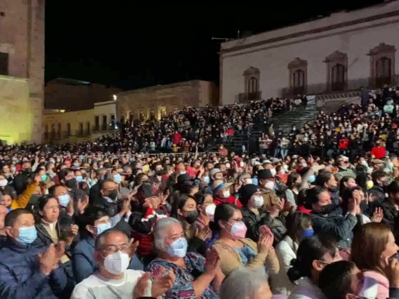 Saldo blanco en Festival Cultural Zacatecas 2022