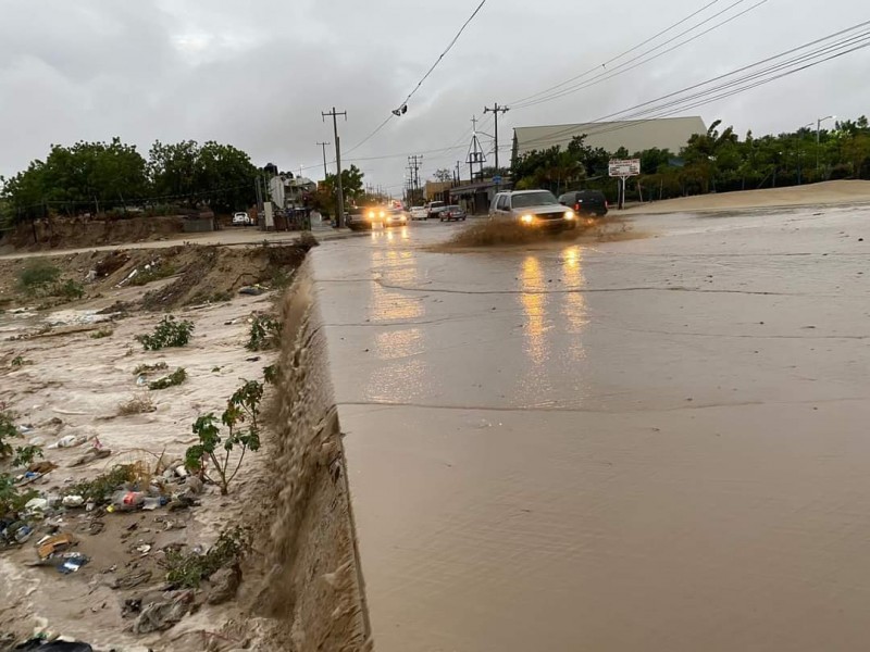 Saldo blanco en Los Cabos tras lluvias por 