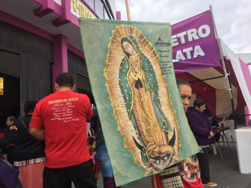 Saldo blanco en peregrinaciones guadalupanas