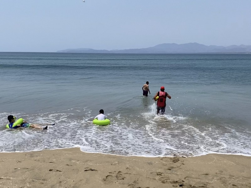 Saldo blanco en playas de Petatlán esta Semana Santa