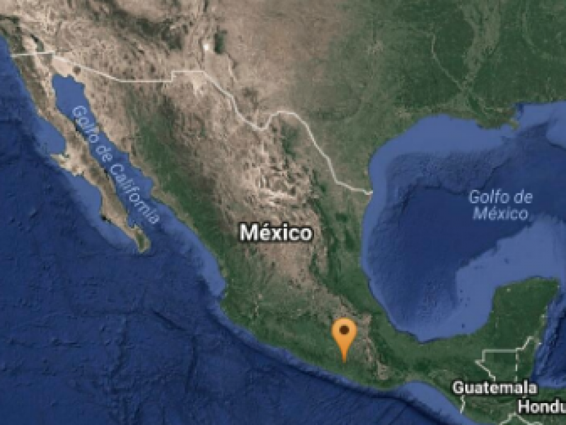 Saldo blanco por sismo con epicentro en Ometepec