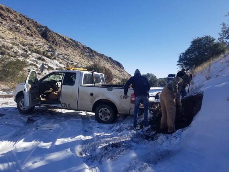 Saldo blanco tras tormenta invernal en Sonora: Protección Civil Sonora