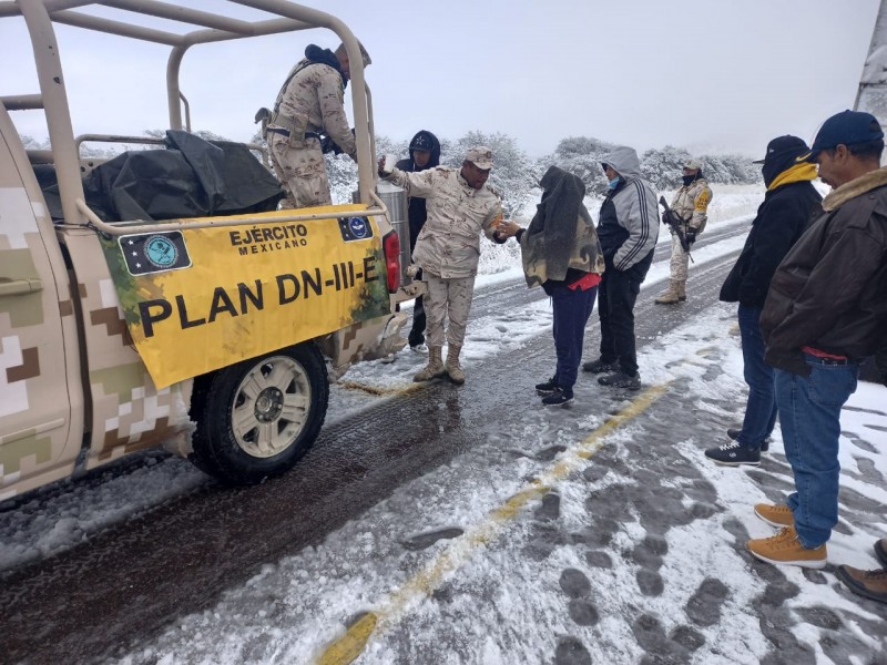 Saldo blanco tras tormenta invernal: Protección Civil Sonora