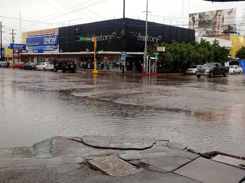 Tormenta “Lorena” deja en Cajeme agua equivalente a seis meses de lluvia