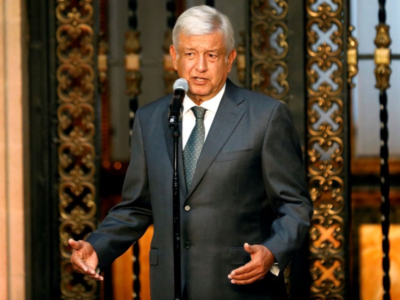 Sale López Obrador de Palacio Nacional