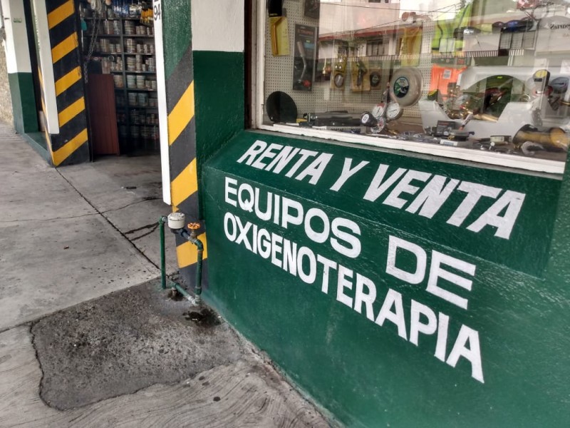 Salud, imposibilitada para regular venta y renta de tanques oxígeno