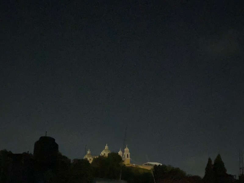 San Pedro Cholula registró apagones por algunas horas
