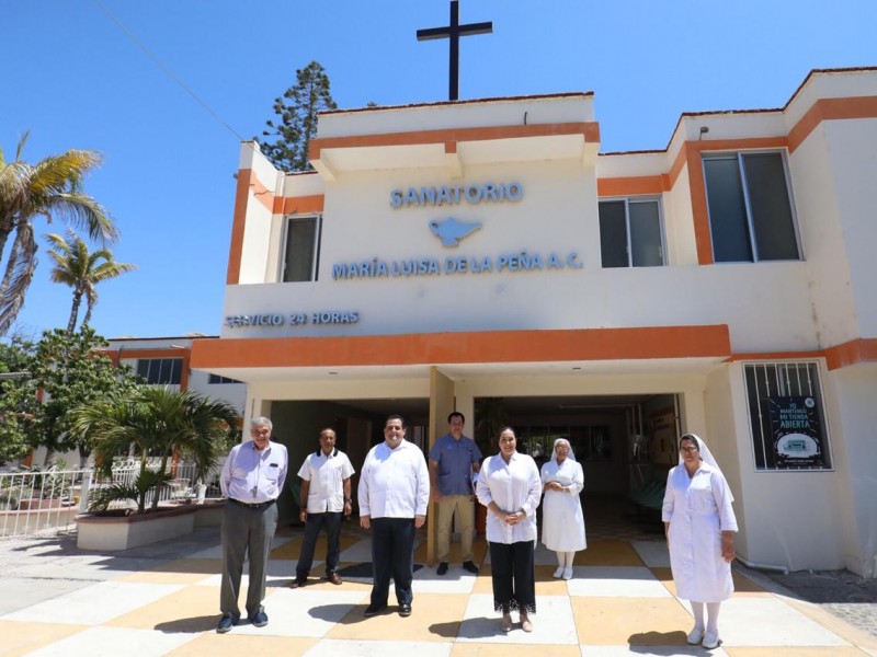 Sanatorio será reconvertido en hospital Covid