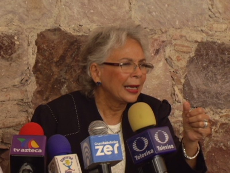 Olga Sánchez a favor de la despenalización de droga