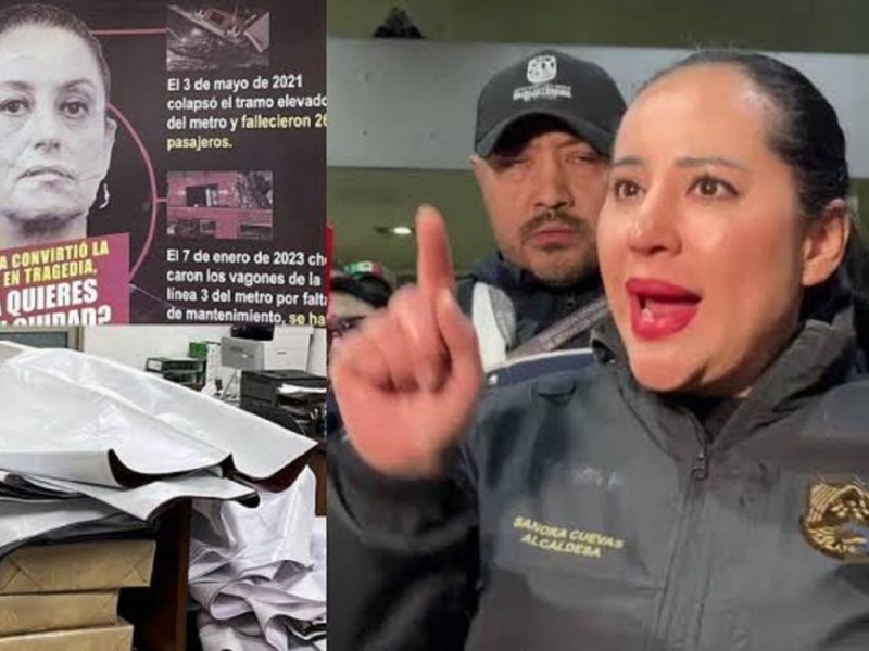 Sandra Cuevas arremete contra Sheinbaum y la amenaza