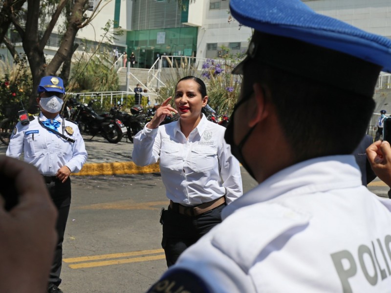 Sandra Cuevas se disculpa otra vez con policías capitalinos