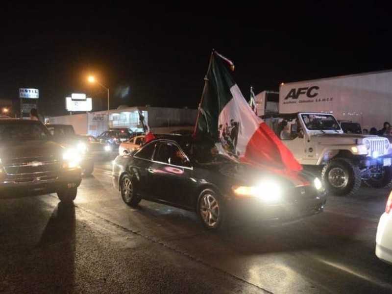 Sanluisinos festejan grito de independencia con” obregoneada”