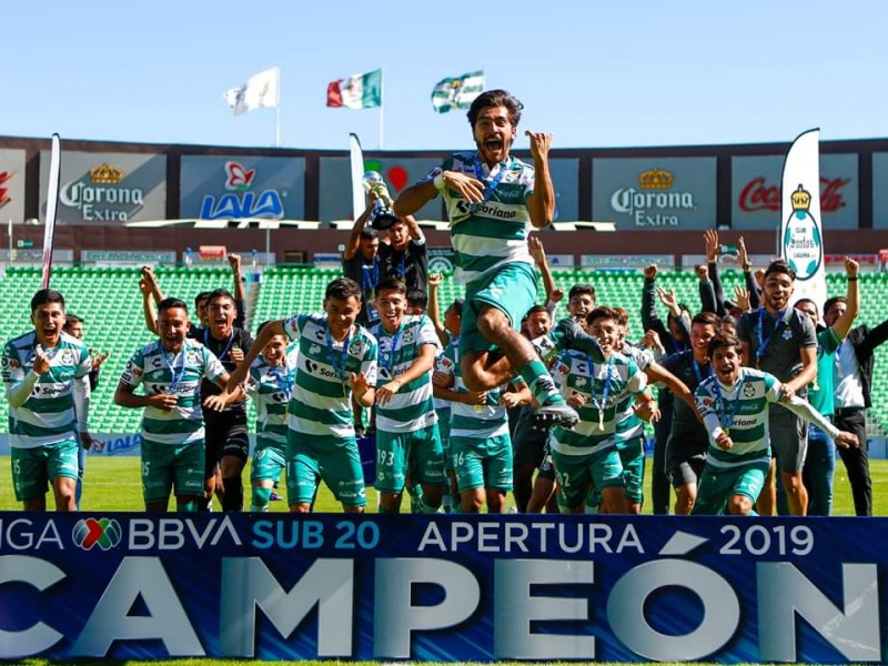 Santos Laguna campeón en categoría Sub 20