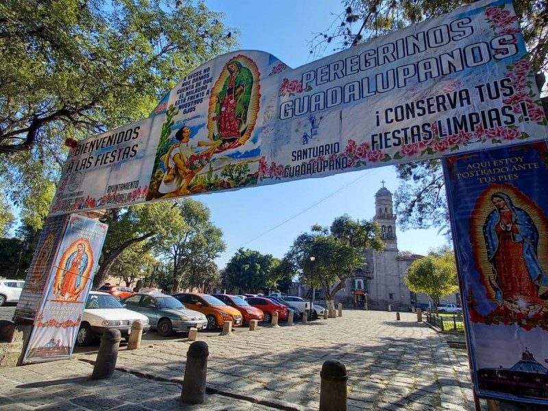 Santuario de Guadalupe, listo para recibir a los peregrinos