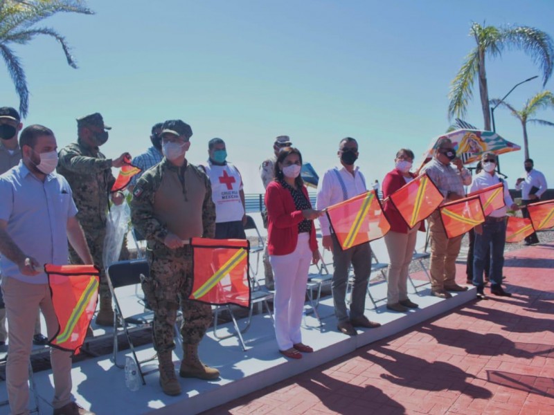 Sara Valle da banderazo al operativo de Semana Santa 2021