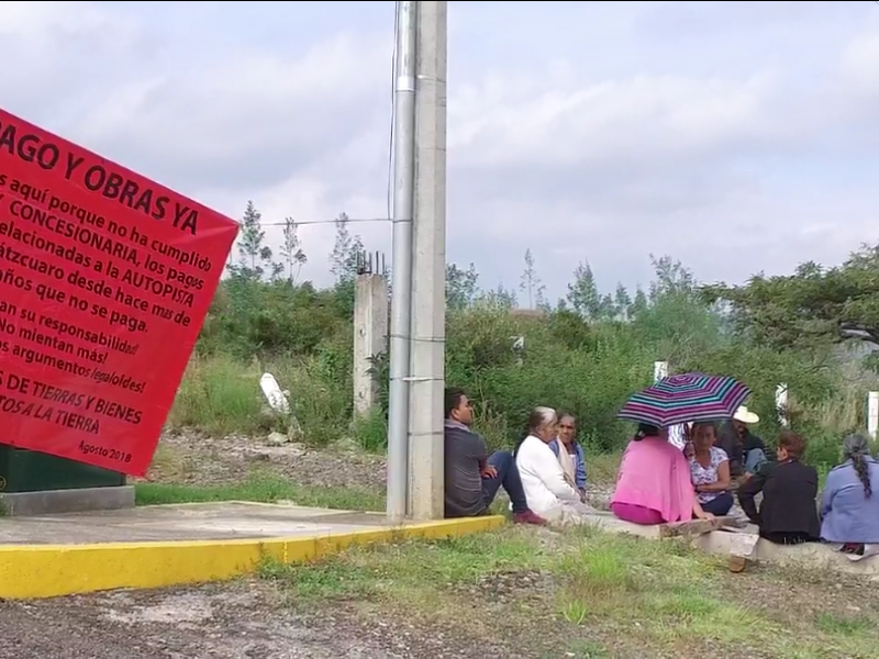 SCT aún adeuda predios utilizados para carretera Pátzcuaro-Cuitzeo
