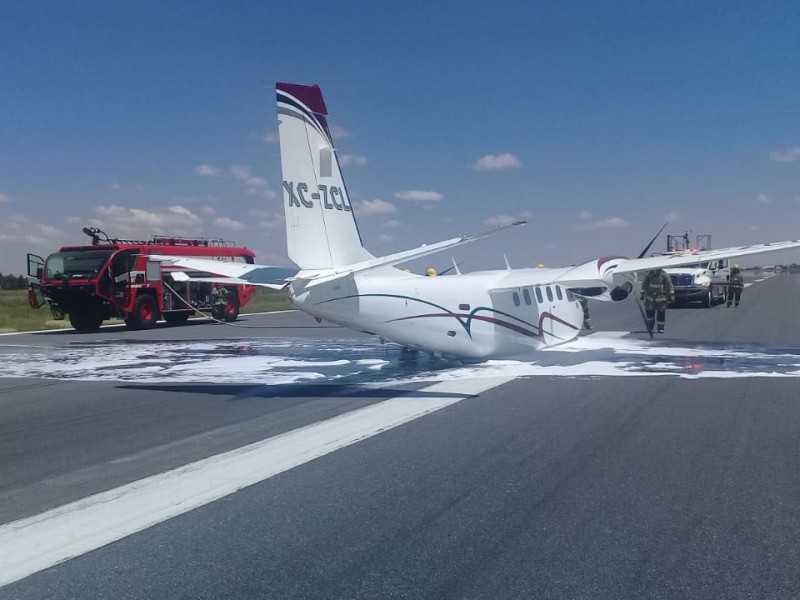 Se accidenta avión, viajaba esposa del gobernador zacatecano