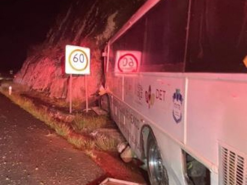 Se accidentan estudiantes del Tecnológico de Tierra Blanca Veracruz