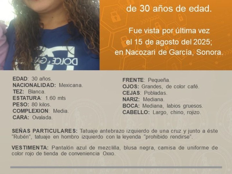 Se activa Protocolo Alba por Lucía